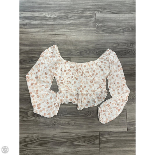 Top Long Sleeve By Altard State In Floral Print, Size: M