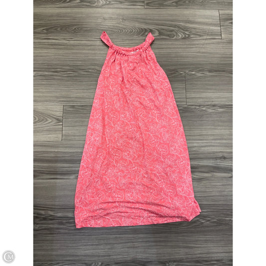 Dress Casual Short By Time And Tru In Coral, Size: Xxl
