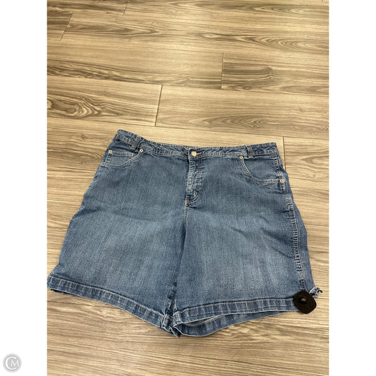Shorts By Just My Size In Blue, Size: 20