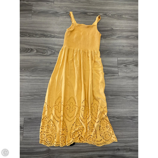 Dress Casual Maxi By Maurices In Yellow, Size: L