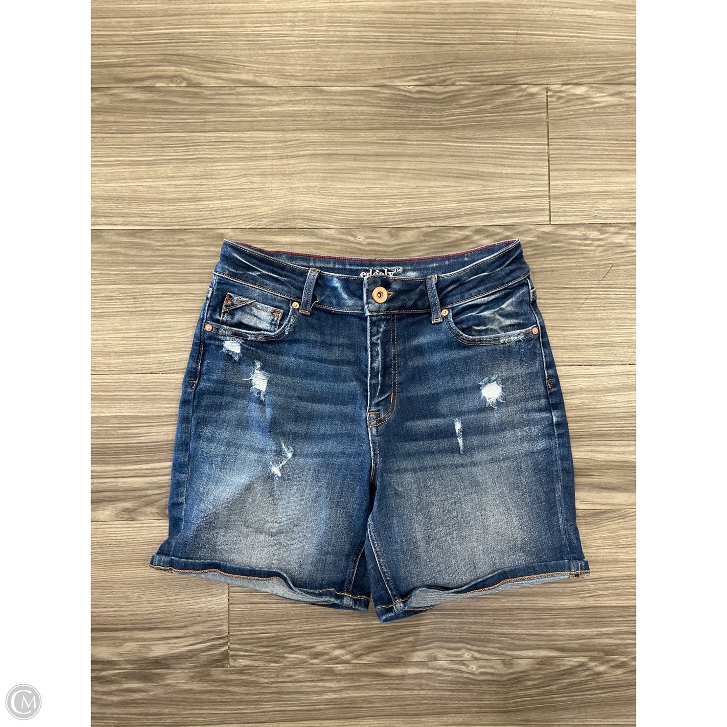 Shorts By Edgely In Blue, Size: 8