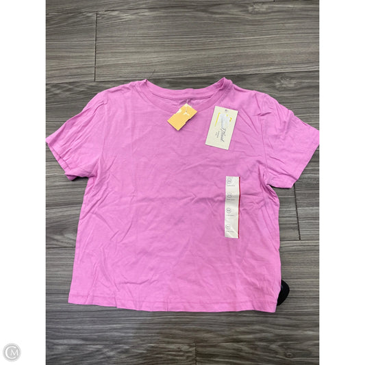 Top Short Sleeve By Universal Thread In Pink, Size: Xs