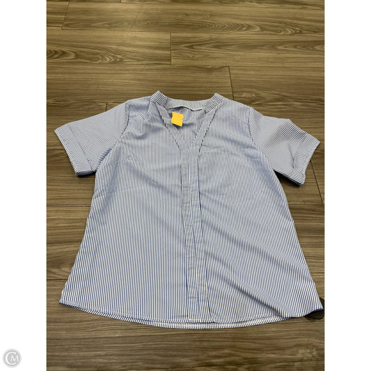 Top Short Sleeve By Clothes Mentor In Striped Pattern, Size: M