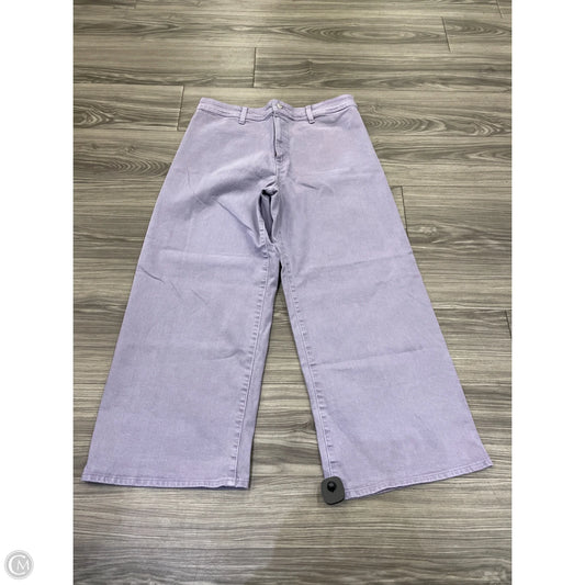 Jeans Wide Leg By Universal Thread In Purple, Size: 16