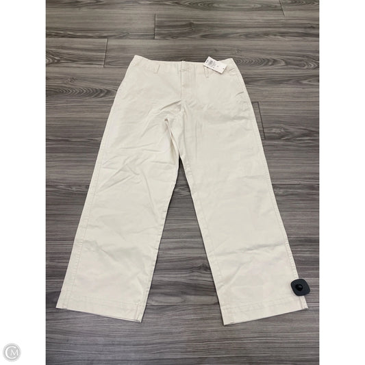 Pants Cropped By A New Day In Cream, Size: 10