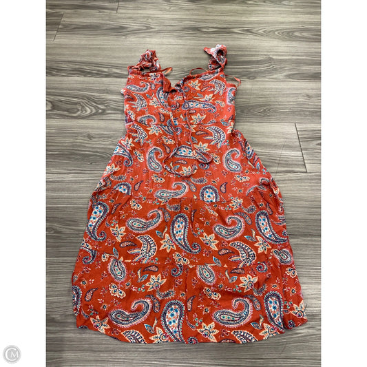 Dress Casual Midi By City Triangles In Floral Print, Size: M