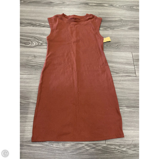 Dress Casual Short By A New Day In Orange, Size: S