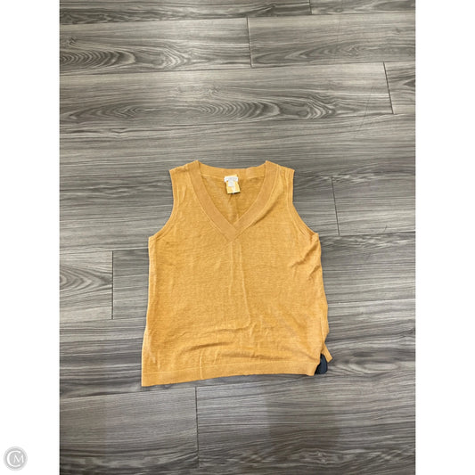 Tank Top By Garnet Hill In Yellow, Size: S
