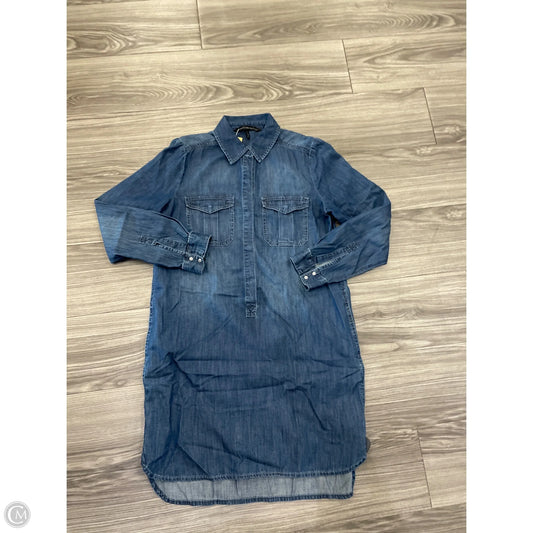 Dress Casual Short By White House Black Market In Blue, Size: M