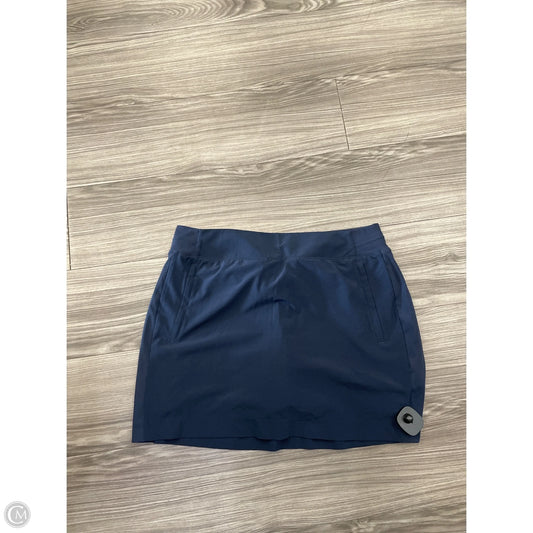Athletic Skort By Athleta In Navy, Size: 14