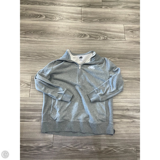 Sweatshirt Collar By Roots In Grey, Size: Xl