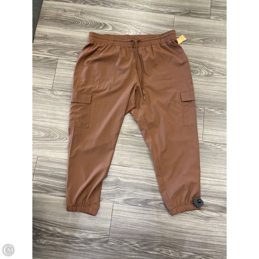 Athletic Pants By Old Navy In Brown, Size: Xl