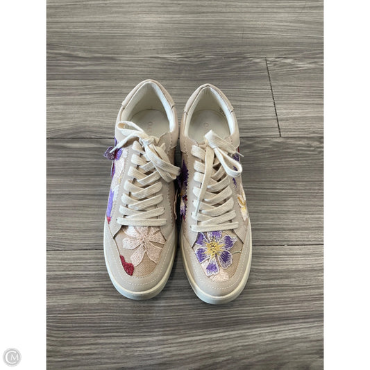 Shoes Sneakers By Oasis Society In Floral Print, Size: 8.5