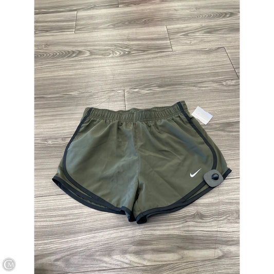 Athletic Shorts By Nike In Green, Size: S