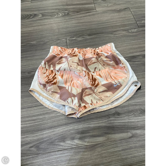 Athletic Shorts By Nike In Orange, Size: S