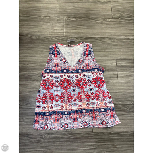 Tank Top By Lucky Brand In Multi-colored, Size: L