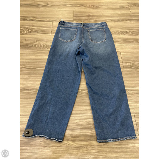 Jeans Wide Leg By Clothes Mentor In Blue, Size: 12