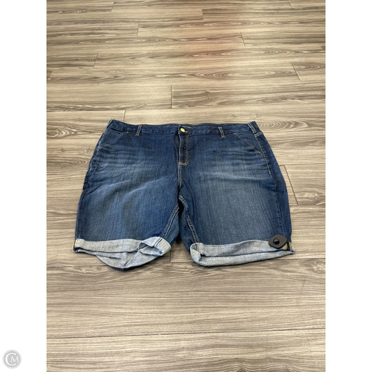 Shorts By Lane Bryant In Blue, Size: 28