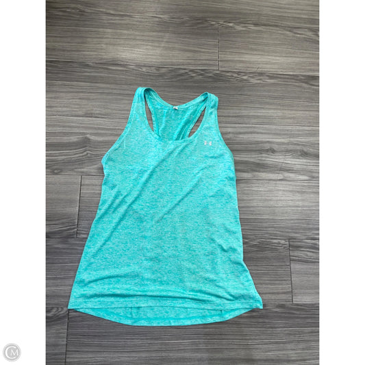 Athletic Tank Top By Under Armour In Green, Size: L