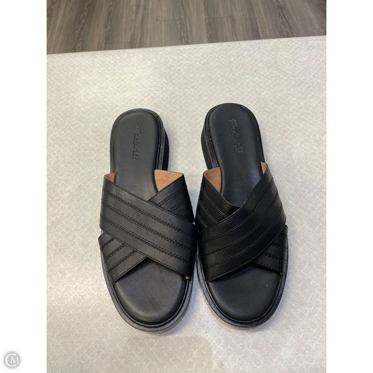 Sandals Heels Block By Madewell In Black, Size: 9