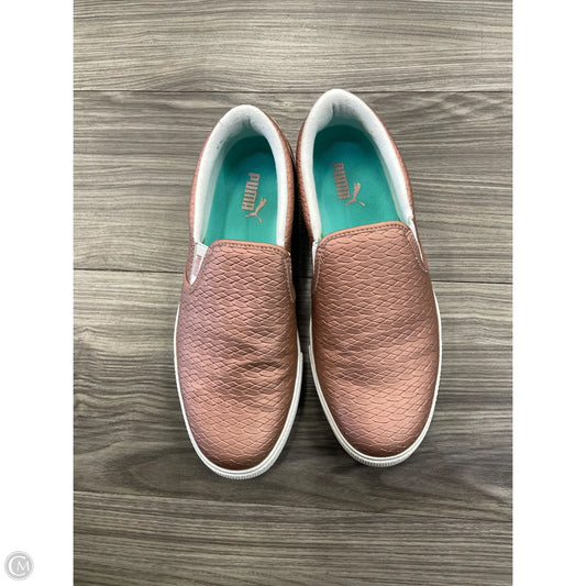 Shoes Flats By Puma In Pink, Size: 8.5