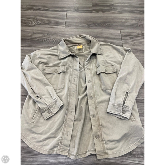 Top Long Sleeve By Altard State In Green, Size: M