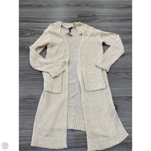 Cardigan By Moon And Madison In Cream, Size: M