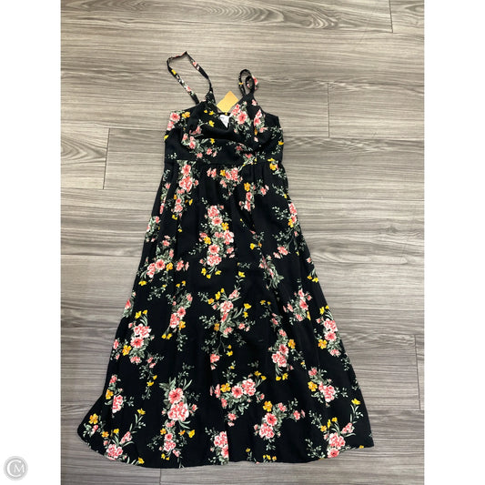 Dress Casual Maxi By Old Navy In Floral Print, Size: S
