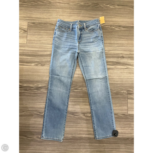 Jeans Straight By St Johns Bay In Blue Denim, Size: 2
