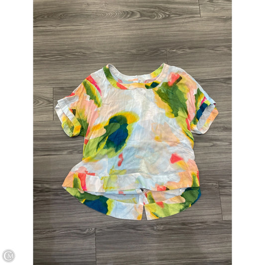 Top Short Sleeve By Melissa Mccarthy In Multi-colored, Size: 3x