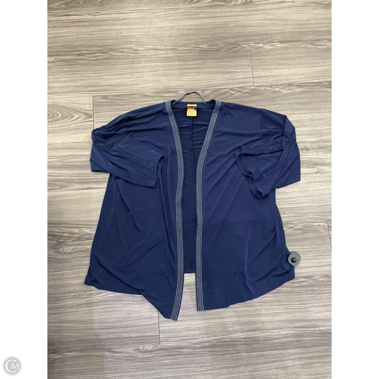 Cardigan By Lane Bryant In Navy, Size: L