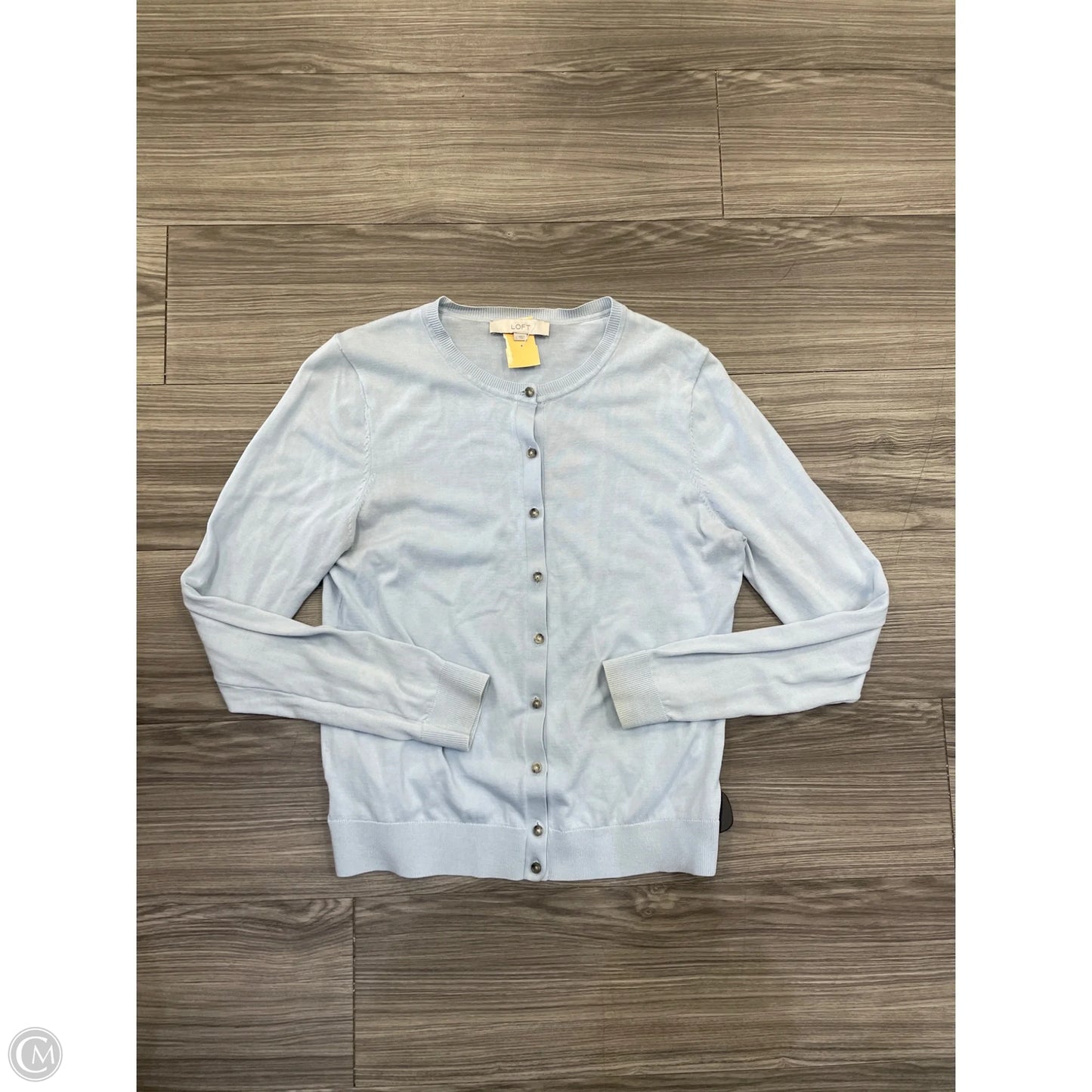 Top Long Sleeve By Loft In Blue, Size: L