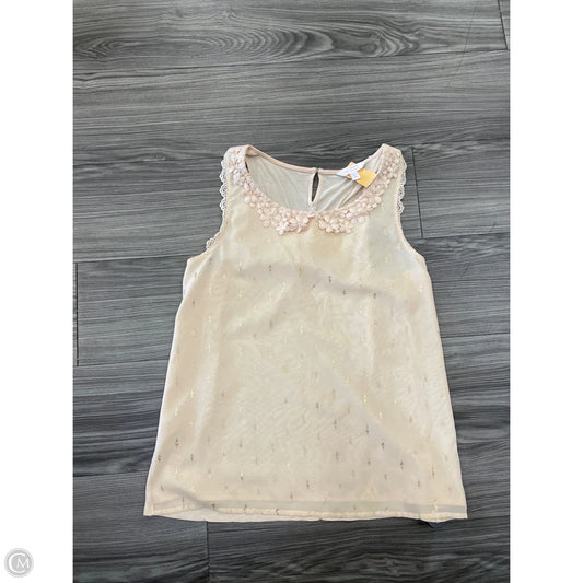 Tank Top By Lc Lauren Conrad In Beige, Size: L