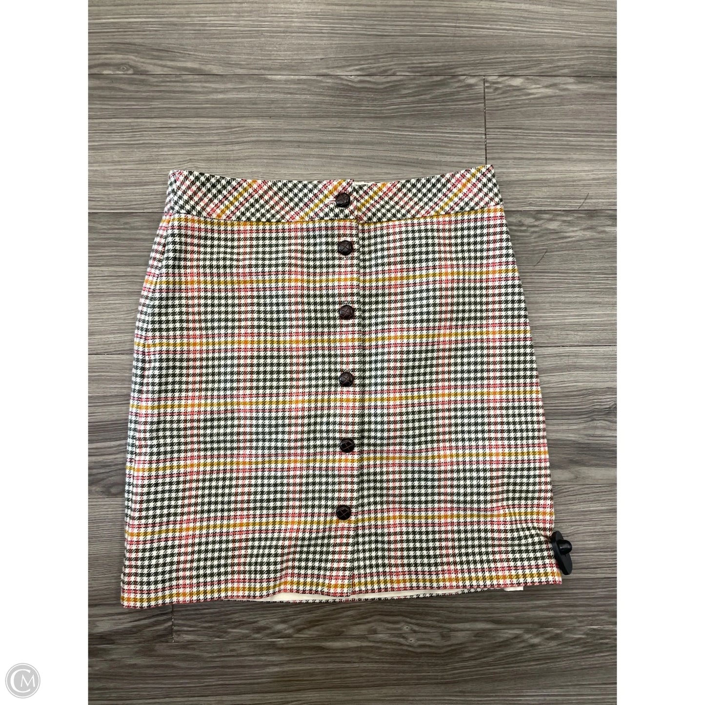 Skirt Midi By Talbots In Plaid Pattern, Size: 10