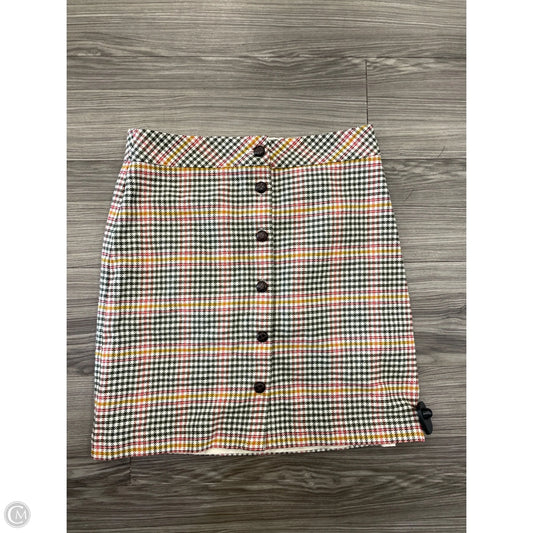 Skirt Midi By Talbots In Plaid Pattern, Size: 10