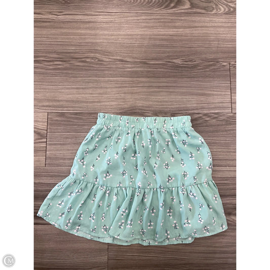 Skirt Mini & Short By Mi Ami In Green, Size: Xs