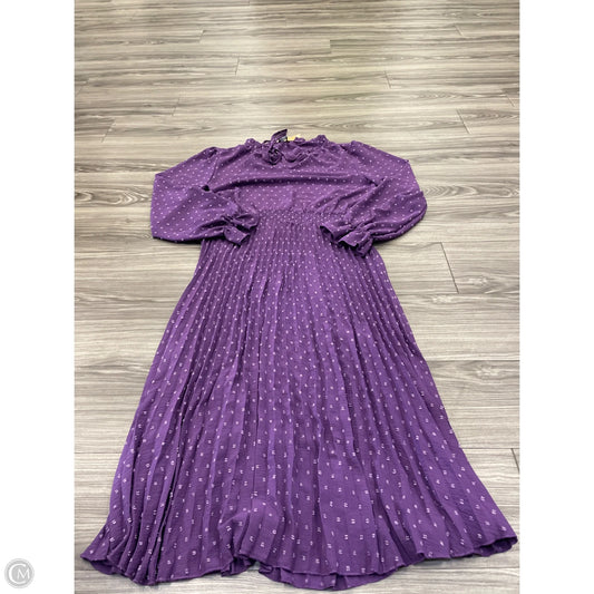 Dress Casual Maxi By Prettygarden In Purple, Size: Xl