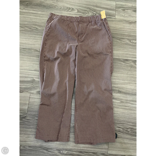 Pants Wide Leg By Gap In Striped Pattern, Size: Xl