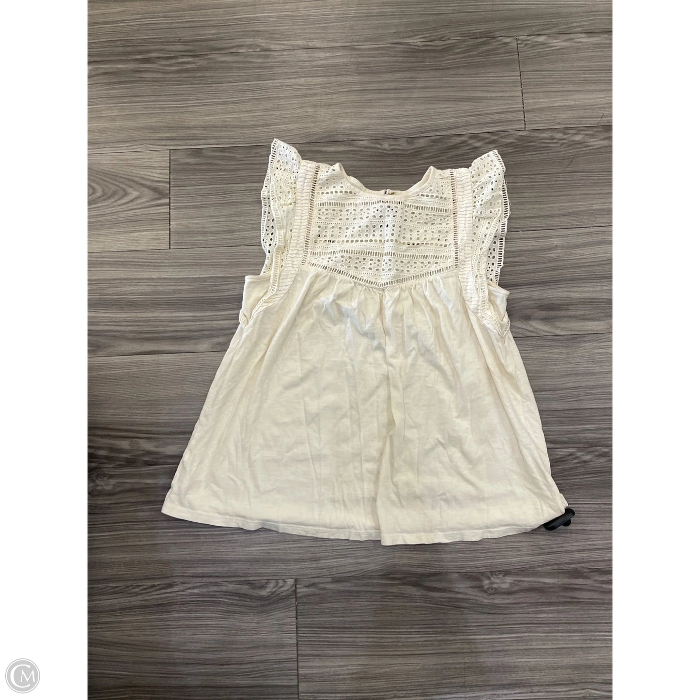 Tank Top By Loft In White, Size: L