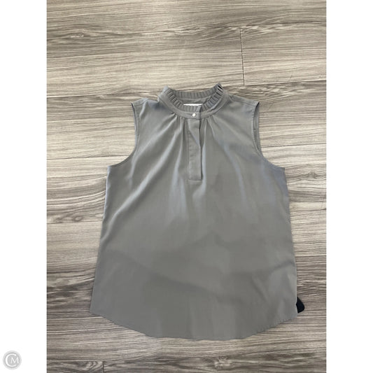 Tank Top By Calvin Klein In Grey, Size: M