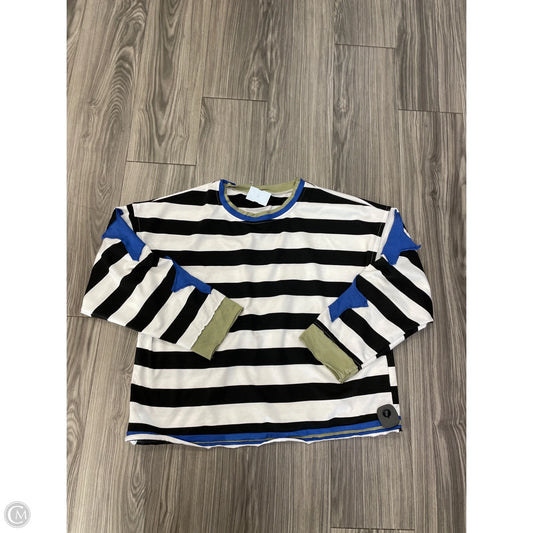 Top Long Sleeve By Clothes Mentor In Striped Pattern, Size: L