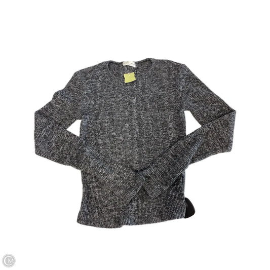 Top Long Sleeve By Clothes Mentor In Grey, Size: M