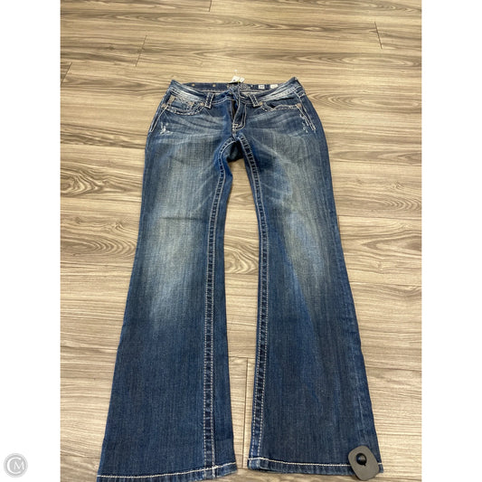 Jeans Boot Cut By Miss Me In Blue Denim, Size: 10