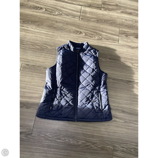 Vest Puffer & Quilted By Clothes Mentor In Navy, Size: Xl