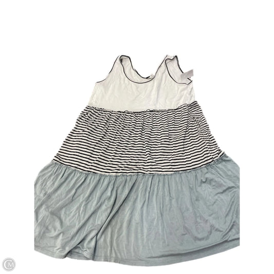 Dress Casual Midi By Heimish Usa In Black & Blue, Size: M