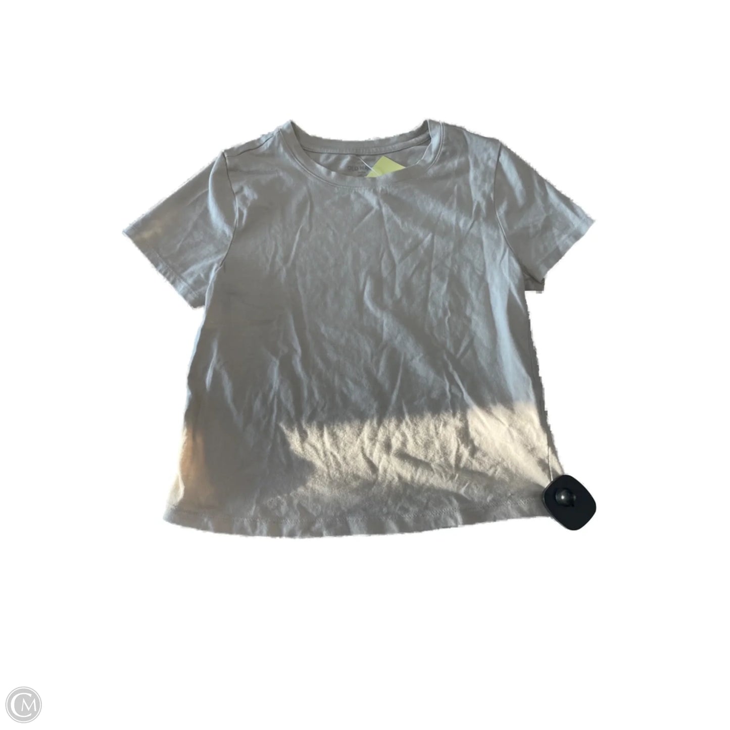 Top Short Sleeve By Old Navy In Cream, Size: S