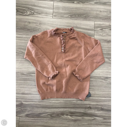 Sweater By Btfbm In Brown, Size: M