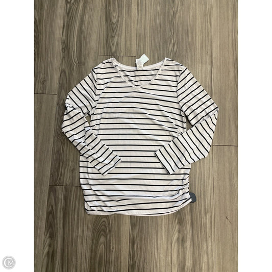 Maternity Top Long Sleeve By Time And Tru, Size: L