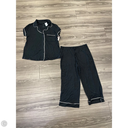 Pajamas 2pc By Auden In Black, Size: M