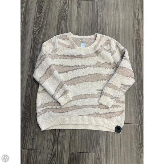 Sweater By Barefoot Dreams In Cream, Size: 1x